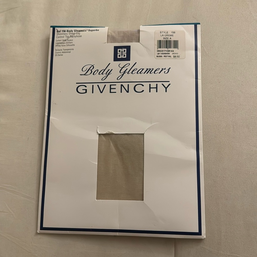 Vintage Givenchy Body Gleamers Control top Pantyhose